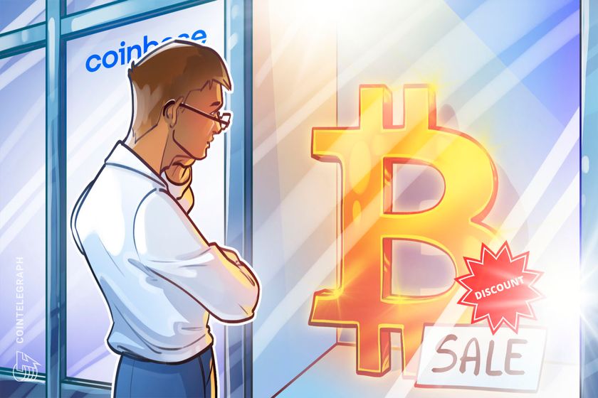 Bitcoin trades at a ‘discount’ on Coinbase: Is a $76K retest next?