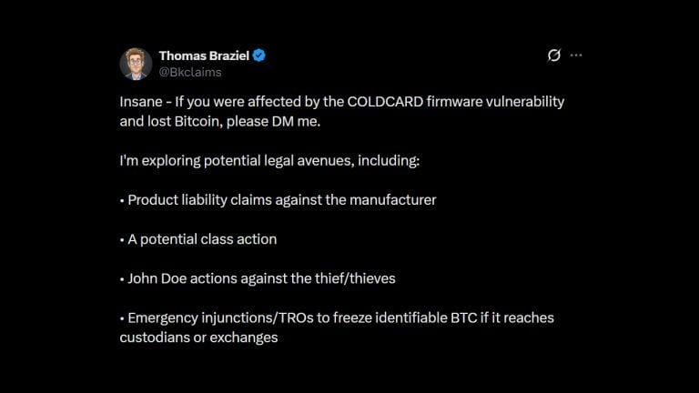 Coinkite Faces Class Action Threat as Bitcoin Wallet Bug Costs Users Over 1,300 BTC