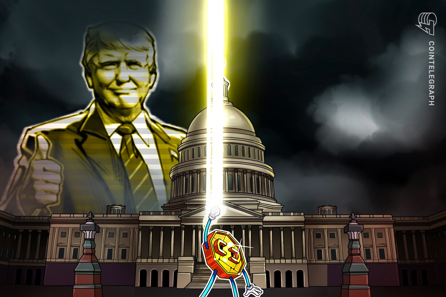 President Trump invokes US senator’s death to push crypto bill