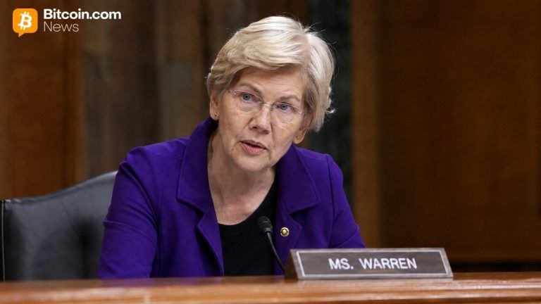 Warren Says the CLARITY Act Will ‘Blow Up the Economy’ as Senate Panel Votes 15-9 to Advance Bill