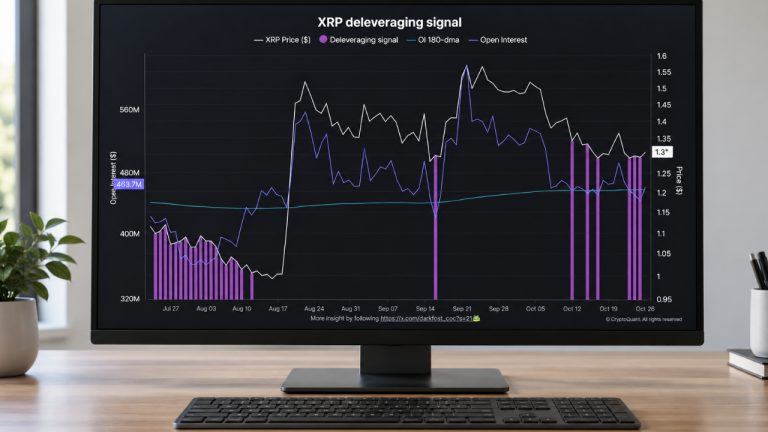 XRP Flashes Signal Seen Before 72% Rally as Binance Leverage Falls